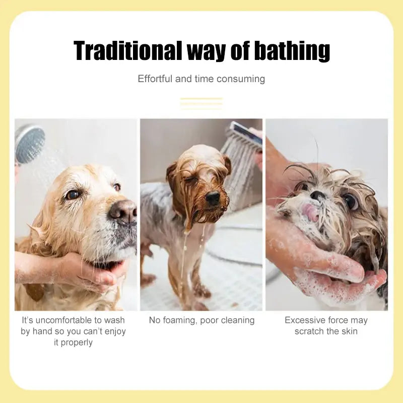 Pet Bath Brush